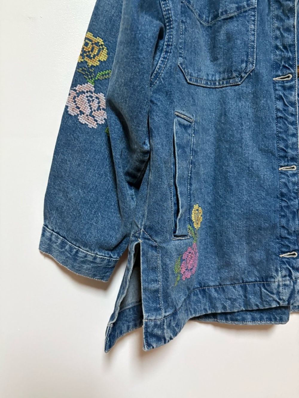 NWOT Free People We The Free Madison City Embroidered Jacket Size Medium - Picture 6 of 16